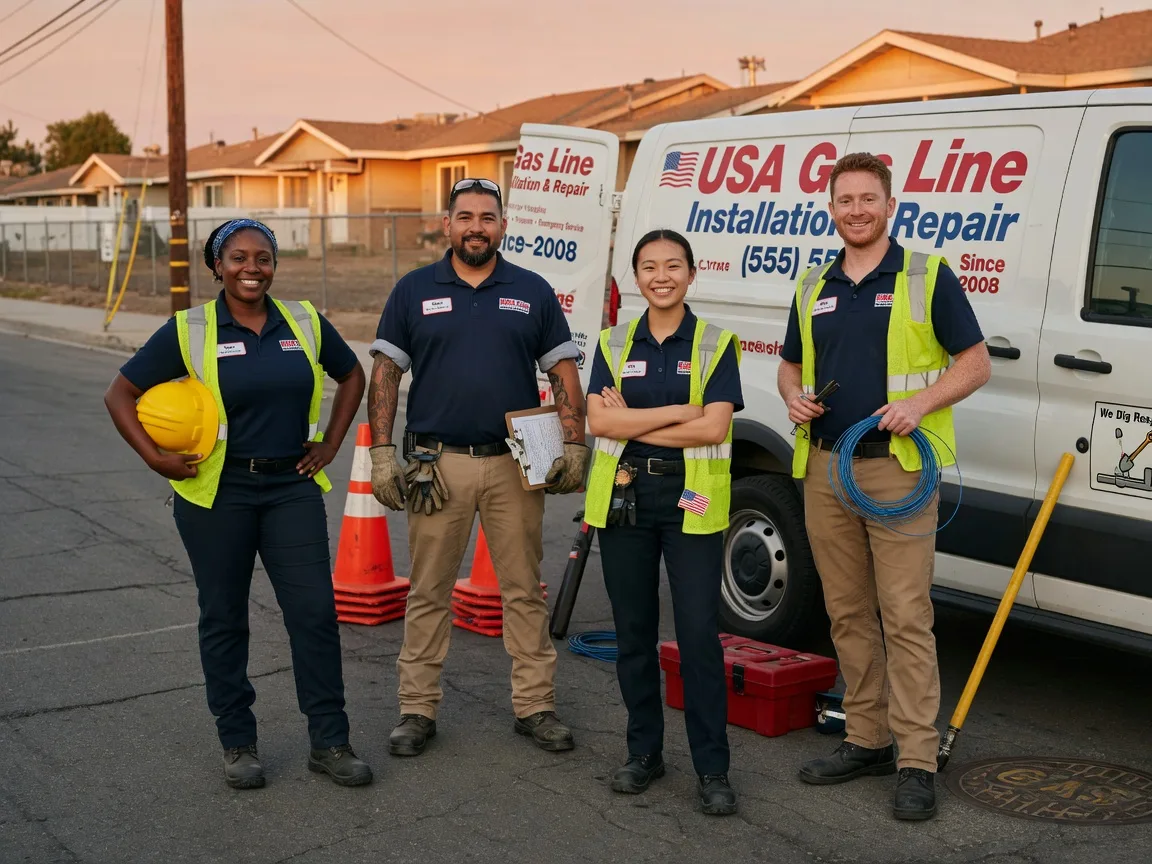 Gas Line Installation company in Hamilton, IA